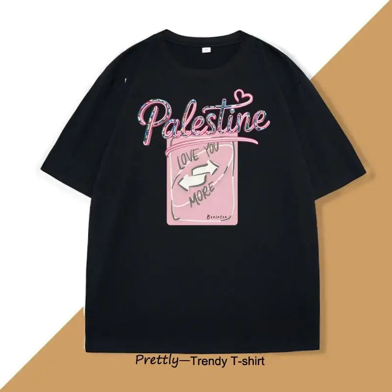 T-shirt Coton Love Palestine