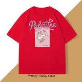 T-shirt Coton Love Palestine