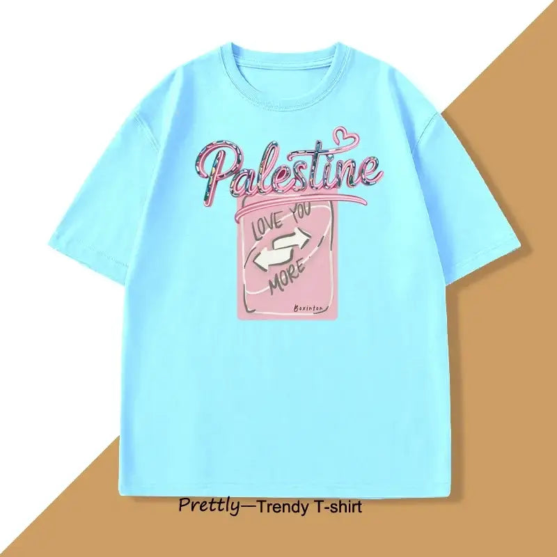 T-shirt Coton Love Palestine