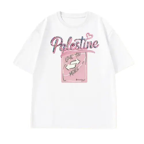 T-shirt Coton Love Palestine