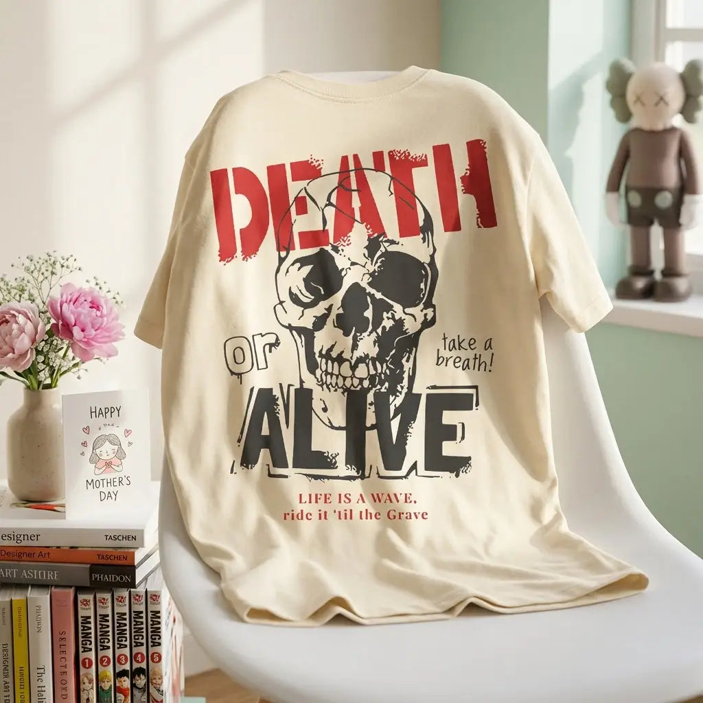 T-shirt Coton Men's Death or Alive