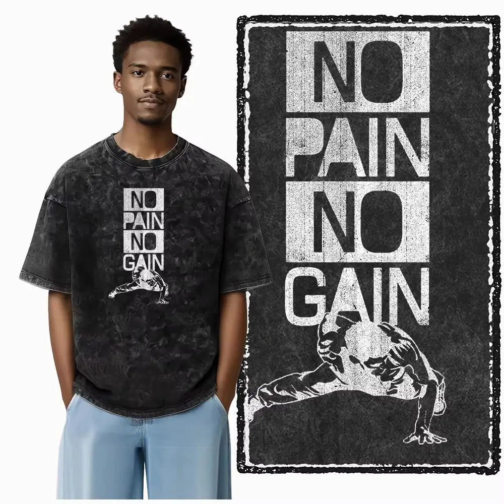 T-Shirt Coton No Pain No Gain