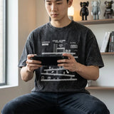 T-shirt Coton Retro Gaming