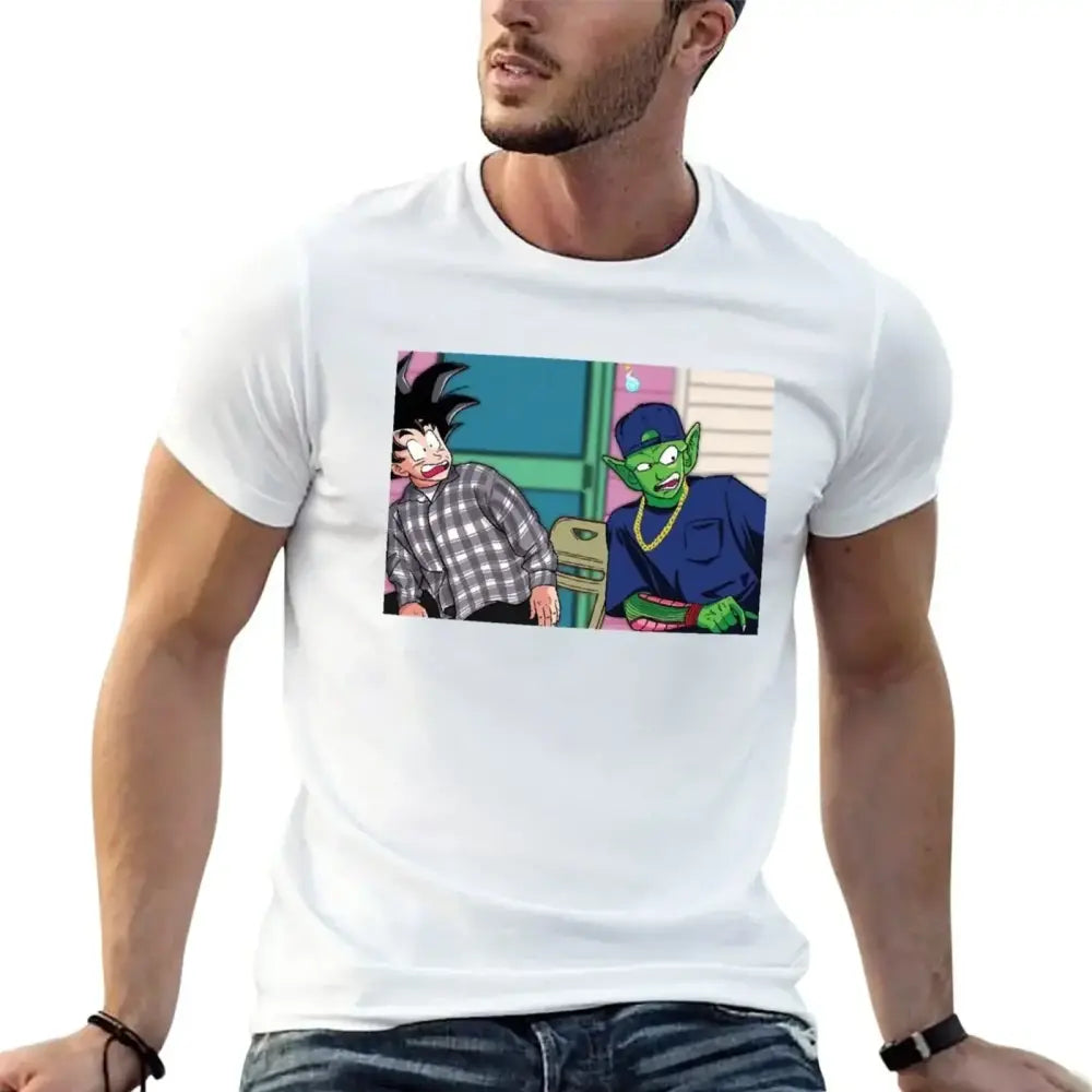 T-Shirt Damn Friday Piccolo & Goku Dragon Ball Z