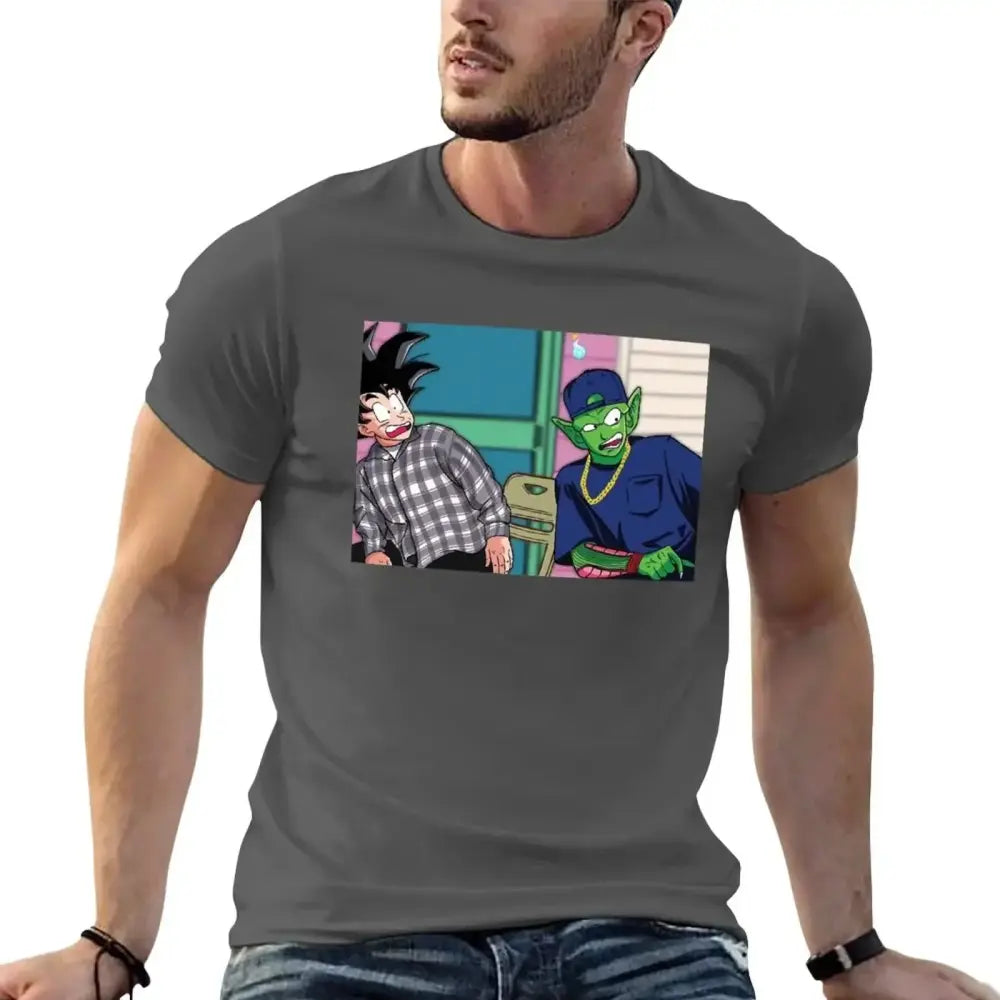 T-Shirt Damn Friday Piccolo & Goku Dragon Ball Z