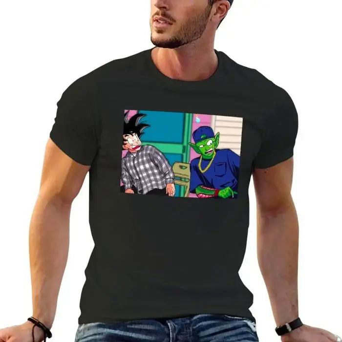 T-Shirt Damn Friday Piccolo & Goku Dragon Ball Z