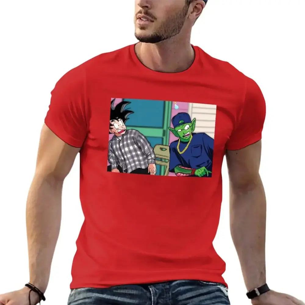 T-Shirt Damn Friday Piccolo & Goku Dragon Ball Z