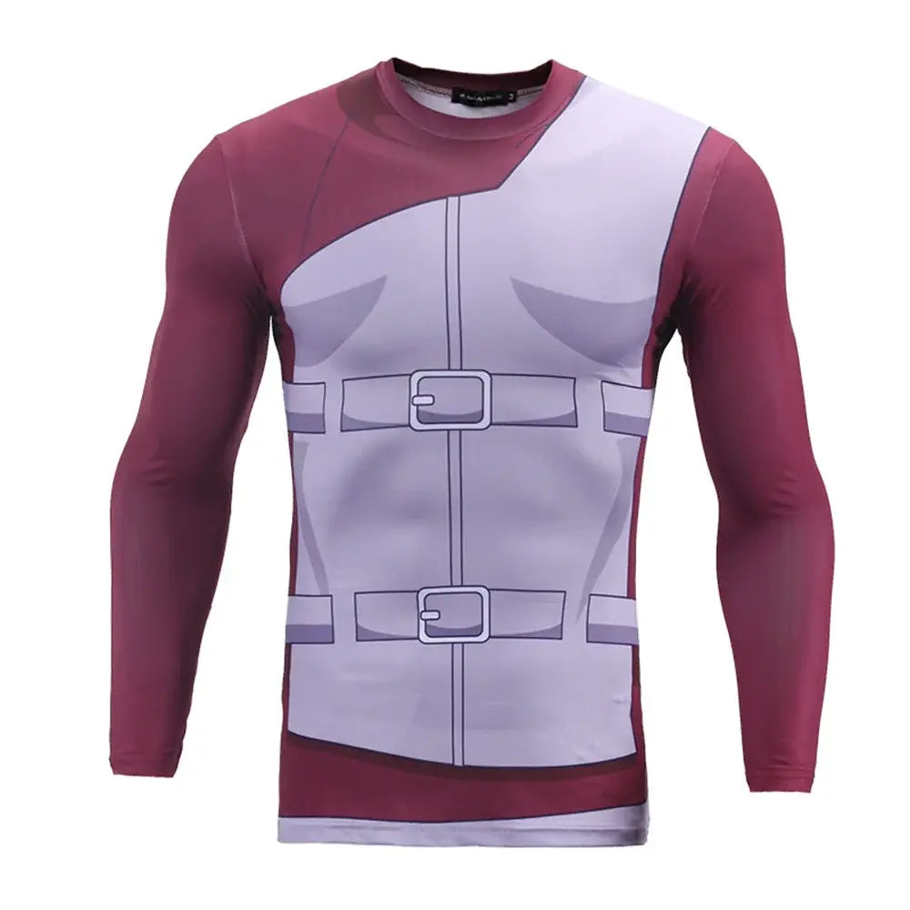 T-Shirt de cosplay 3d imprimé Gaara Naruto Shippuden