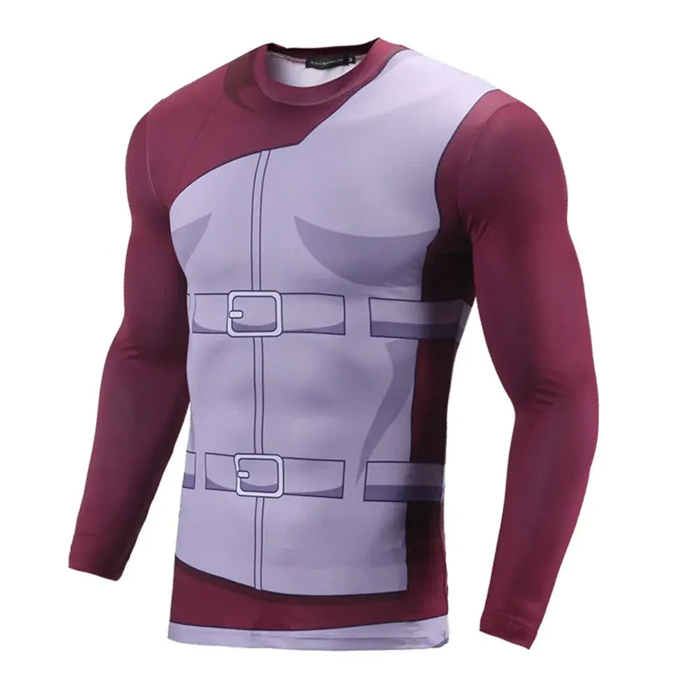 T-Shirt de cosplay 3d imprimé Gaara Naruto Shippuden