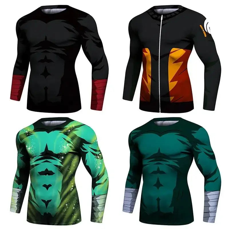 T-Shirt de Workout Manches longues Naruto Shippuden