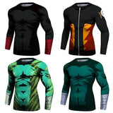 T-Shirt de Workout Manches Longues Rock Lee Naruto