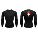 T-Shirt de Workout Uchiha Naruto