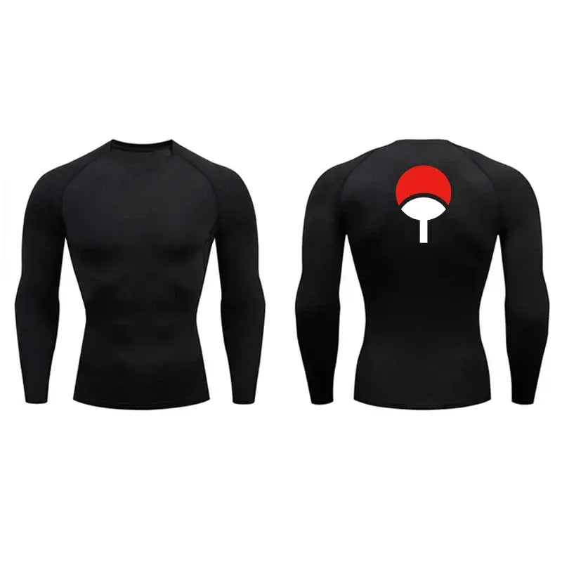 T-Shirt de Workout Uchiha Naruto
