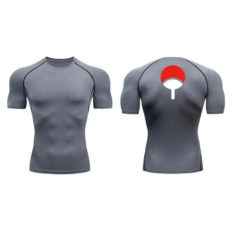 T-Shirt de Workout Uchiha Naruto