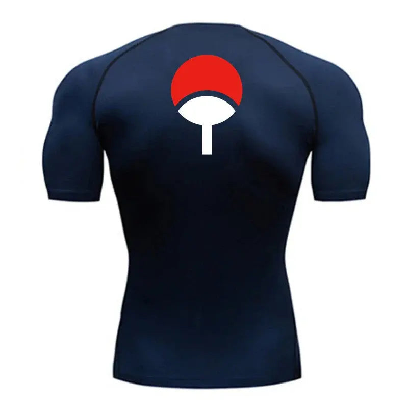 T-Shirt de Workout Uchiha Naruto