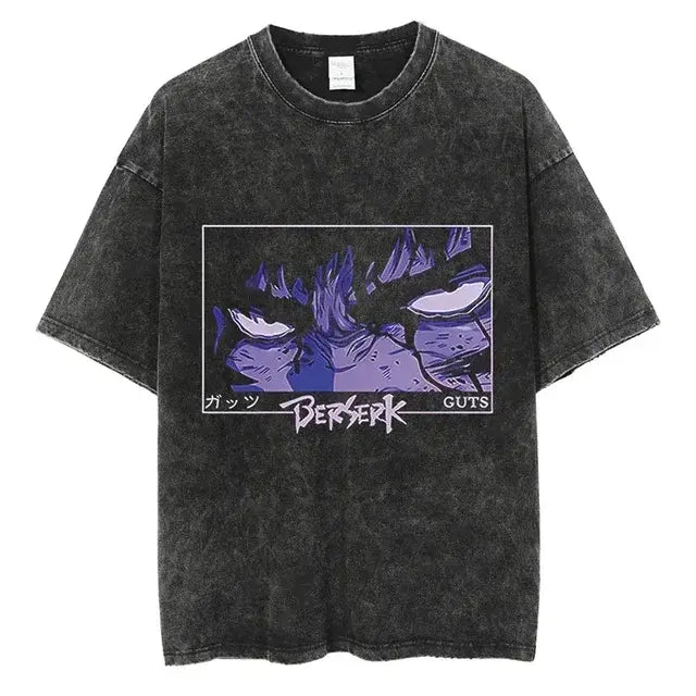 T-Shirt délavé Guts Berserk