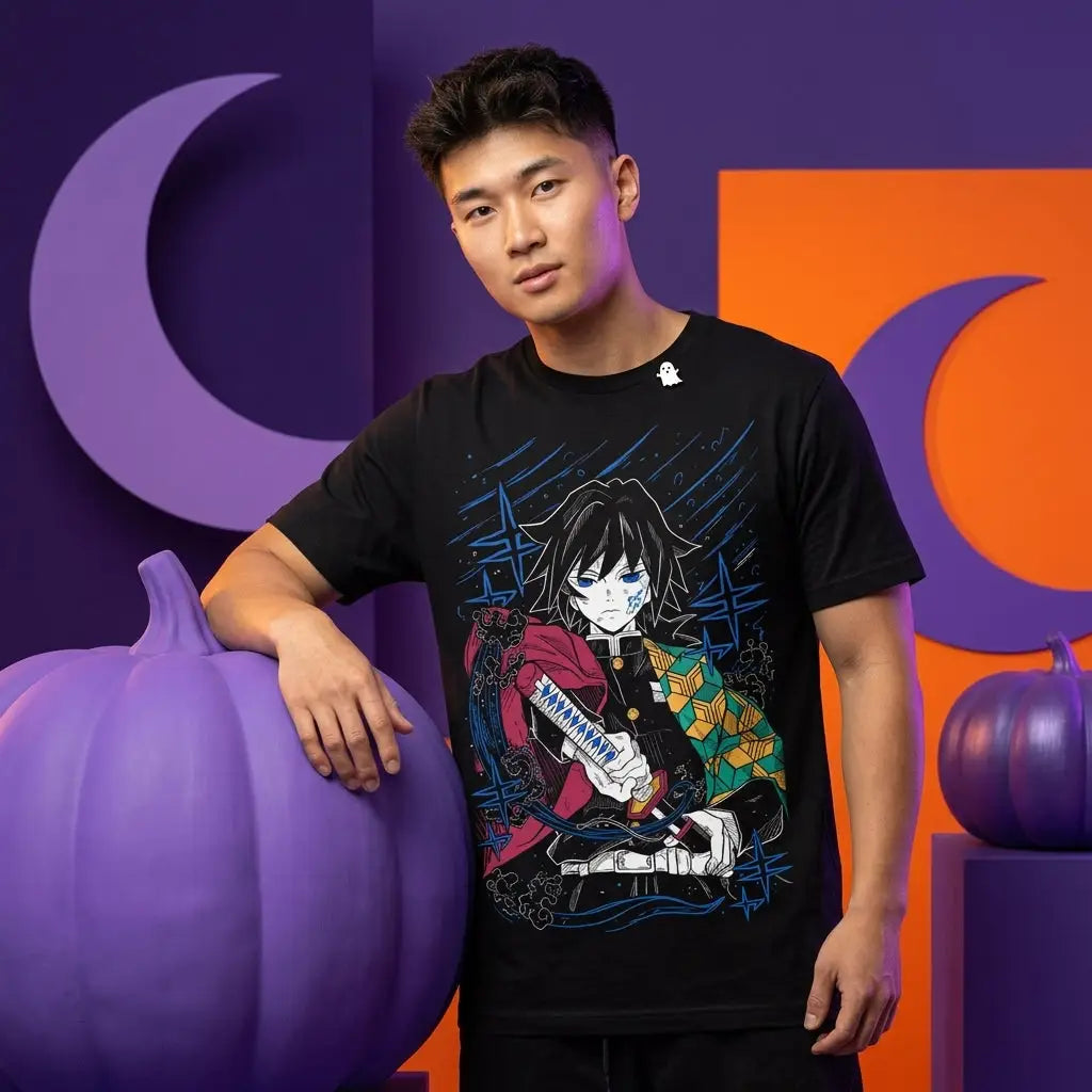 T-Shirt Demon Slayer Giyu Tomioka