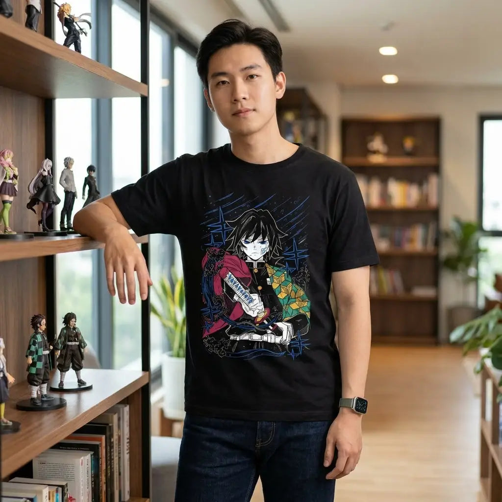 T-Shirt Demon Slayer Giyu Tomioka