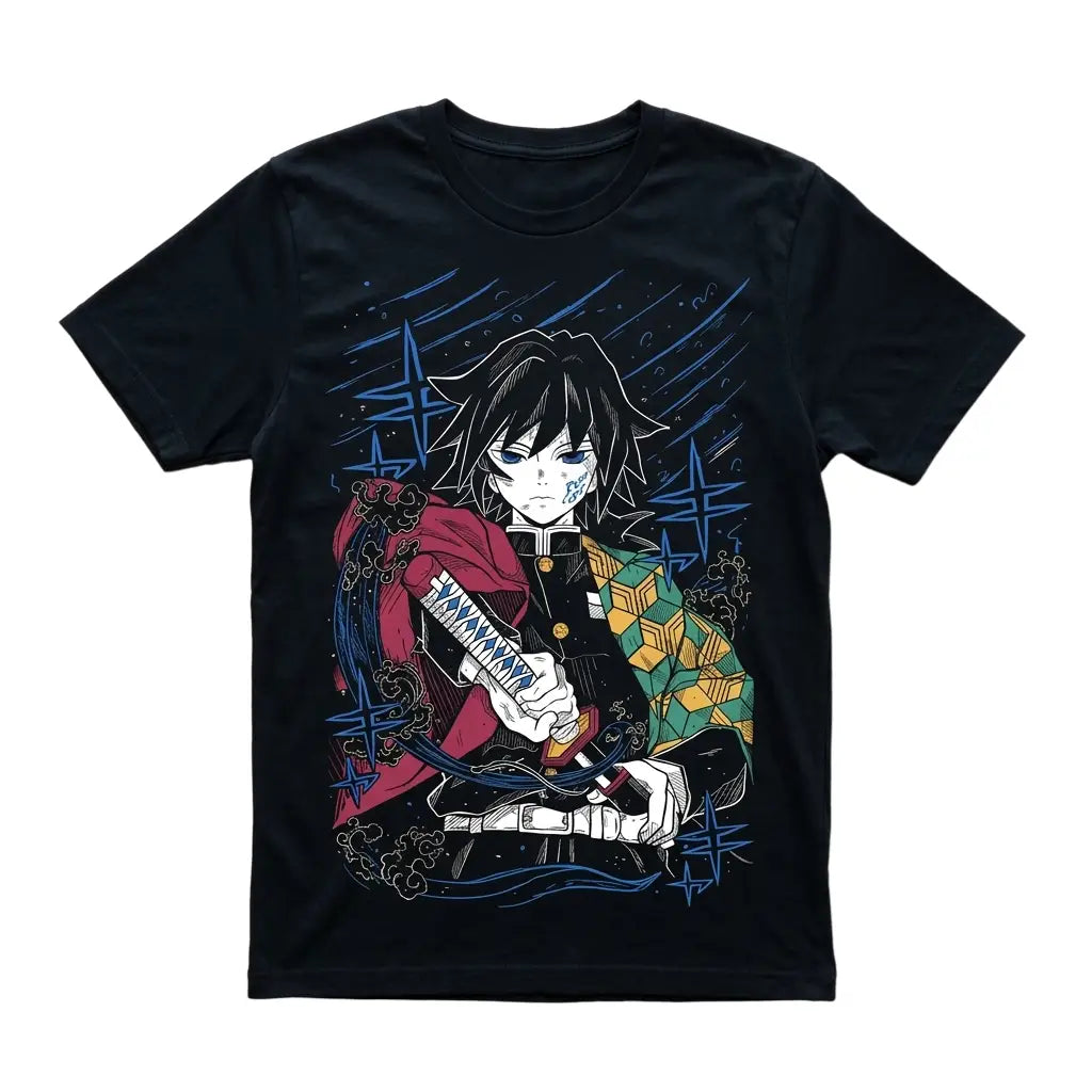 T-Shirt Demon Slayer Giyu Tomioka