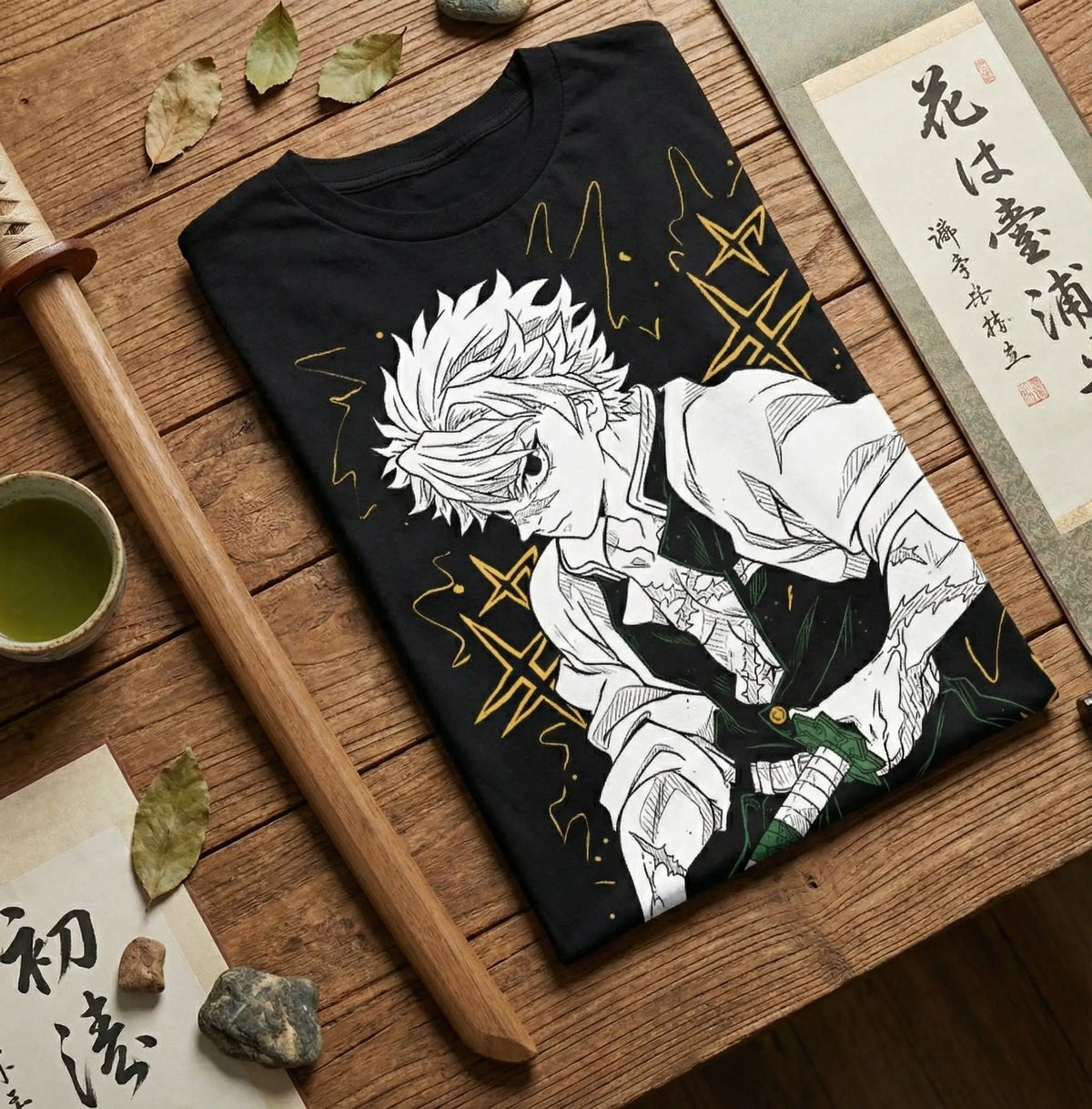 T-shirt Demon Slayer Sanemi Shinazugawa
