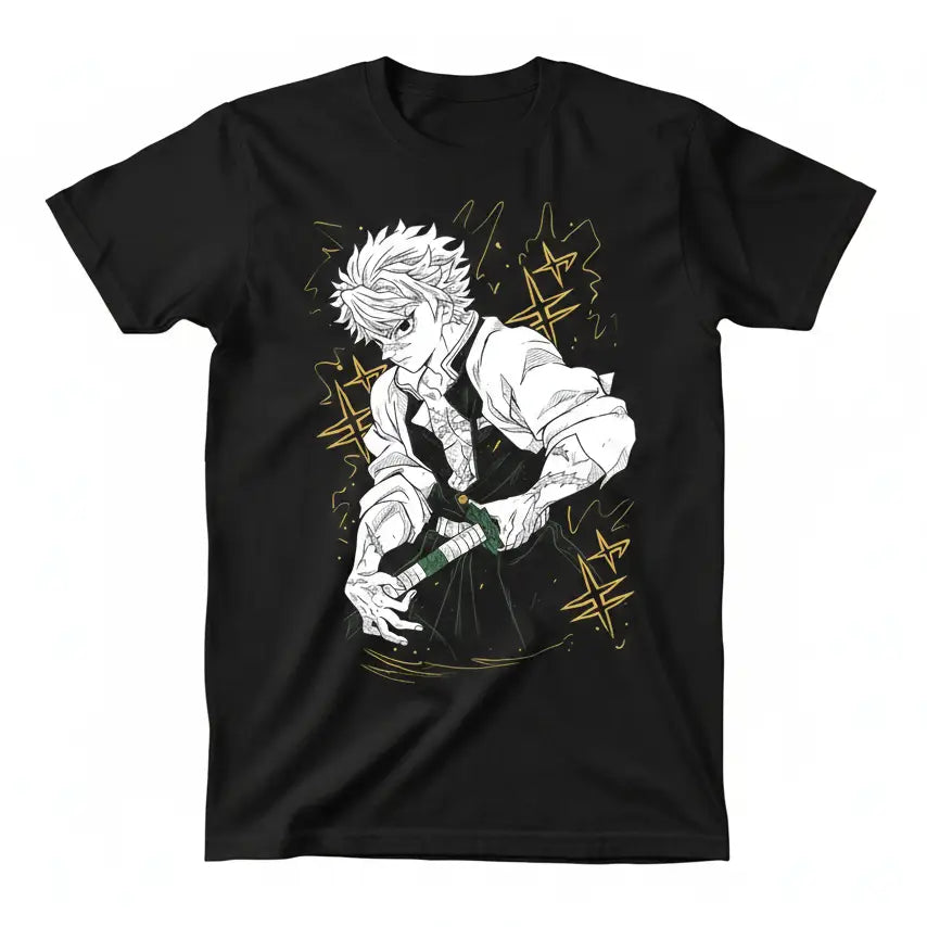 T-shirt Demon Slayer Sanemi Shinazugawa