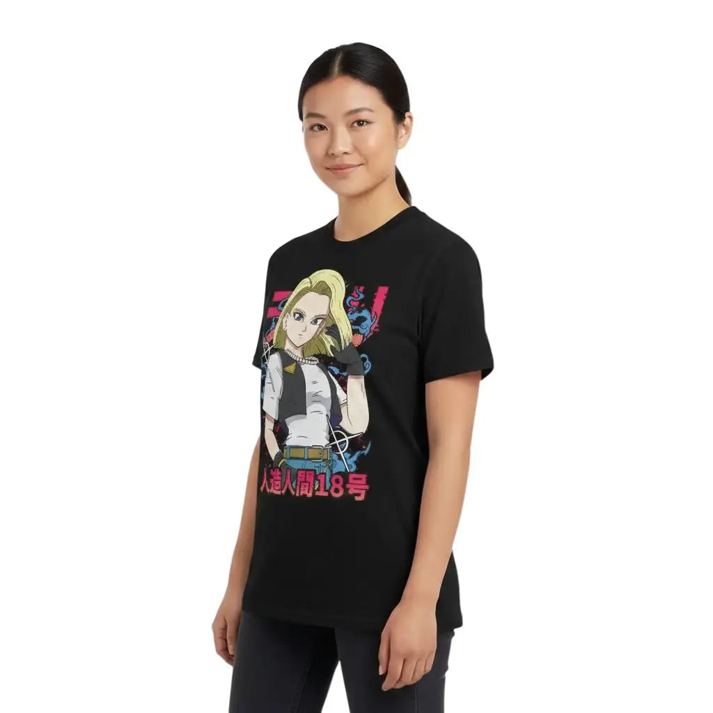 T-shirt Dragon Ball Android 18
