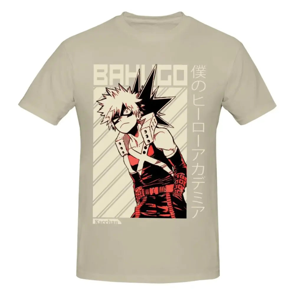 T-Shirt en coton Bakugo Katsuki My Hero Academia
