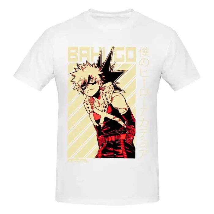 T-Shirt en coton Bakugo Katsuki My Hero Academia