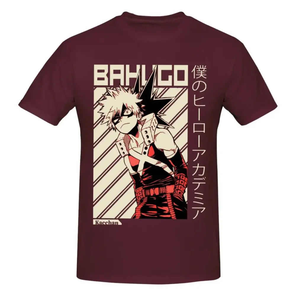 T-Shirt en coton Bakugo Katsuki My Hero Academia