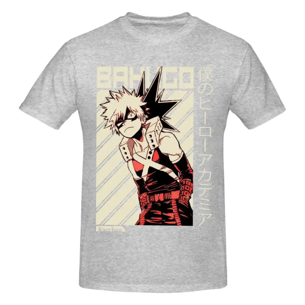 T-Shirt en coton Bakugo Katsuki My Hero Academia
