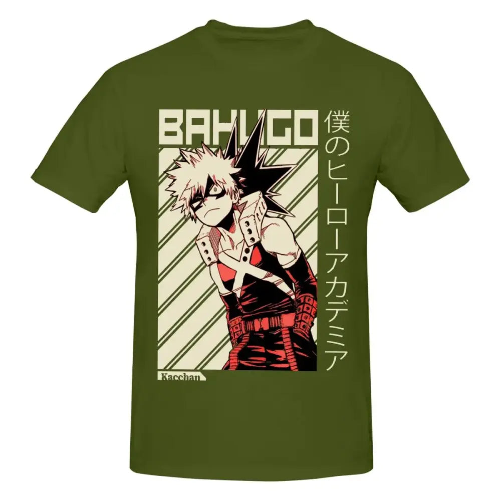 T-Shirt en coton Bakugo Katsuki My Hero Academia