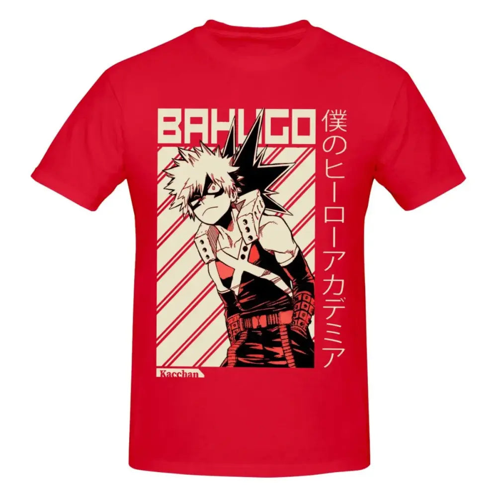 T-Shirt en coton Bakugo Katsuki My Hero Academia