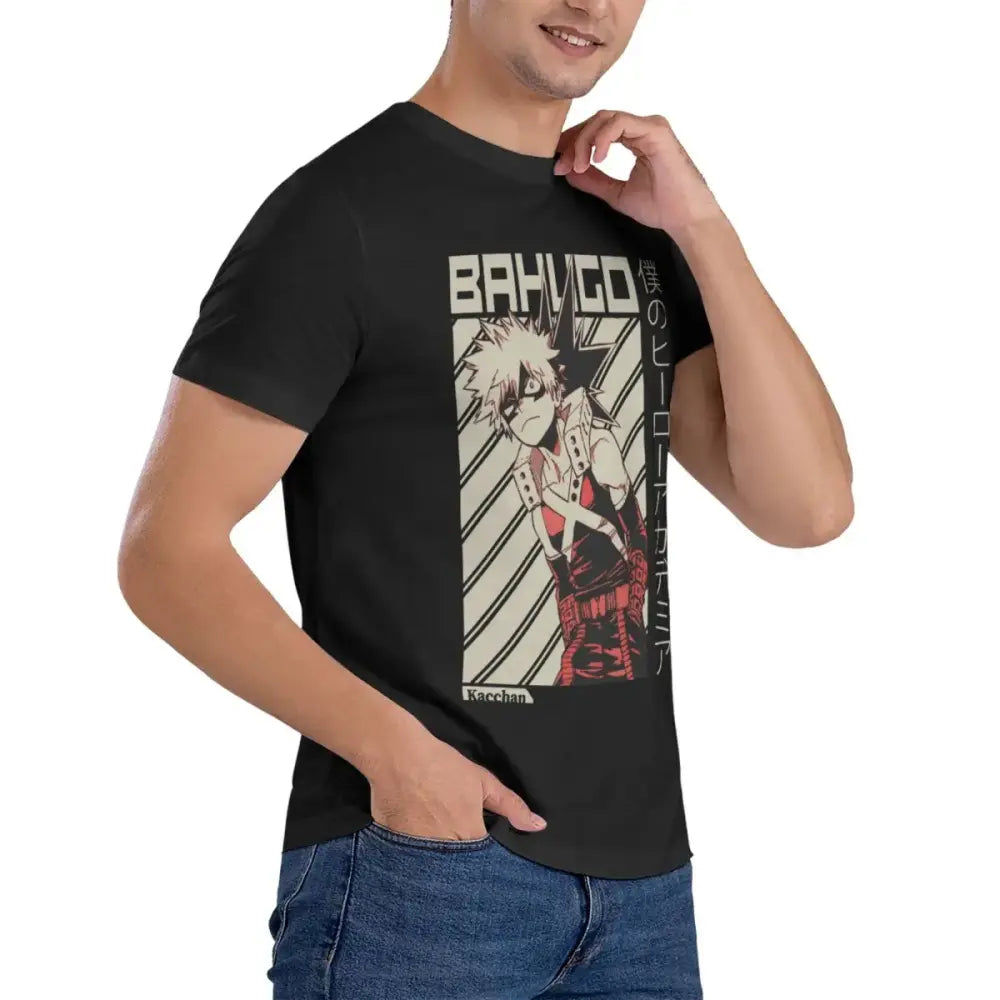 T-Shirt en coton Bakugo Katsuki My Hero Academia