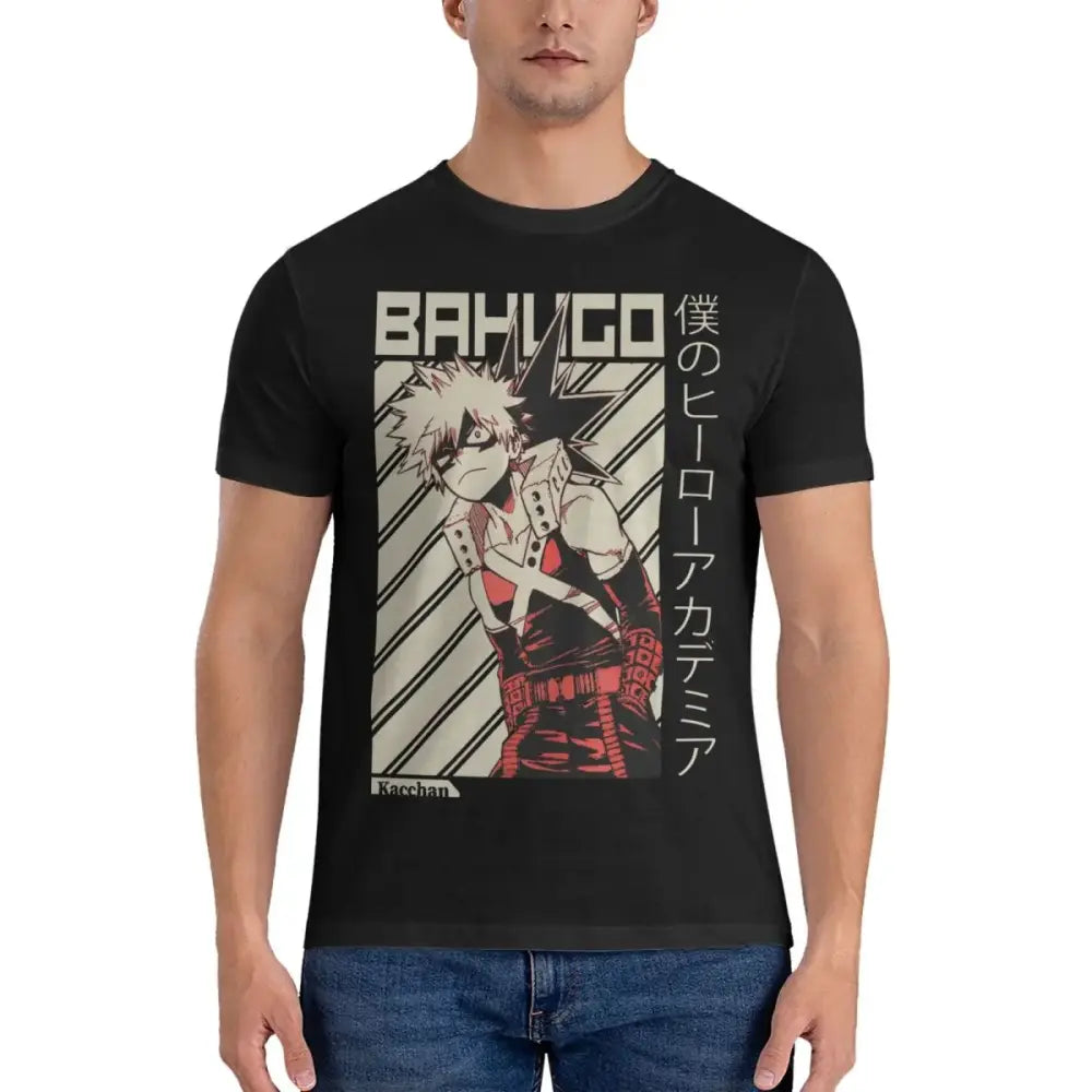 T-Shirt en coton Bakugo Katsuki My Hero Academia