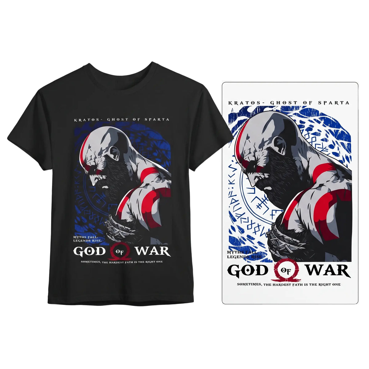 T-shirt God of War Kratos