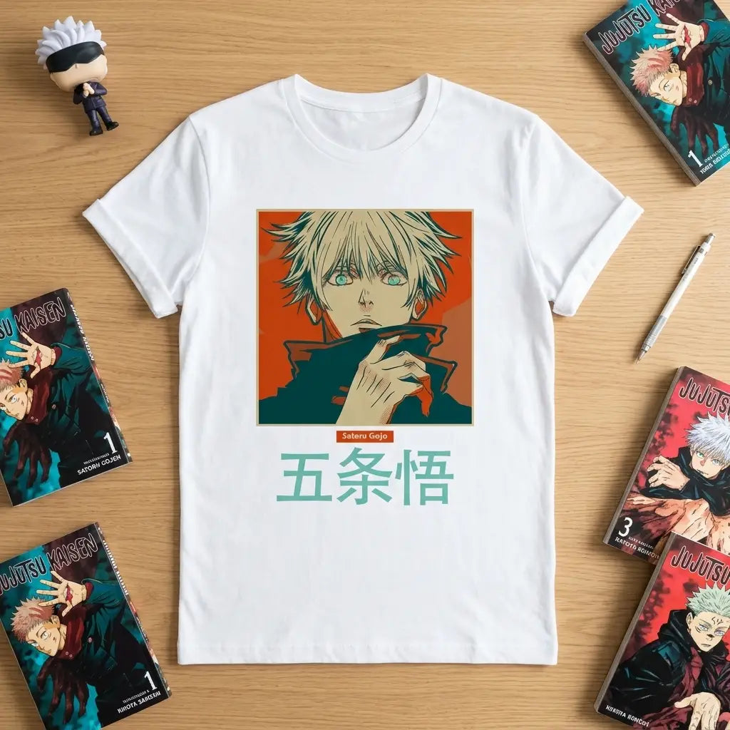 T-shirt Anime Gojo Satoru