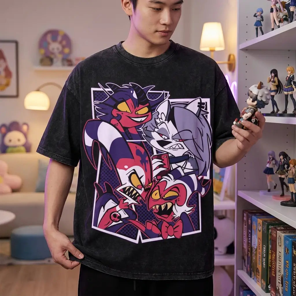 T-shirt Anime Helluva Loona