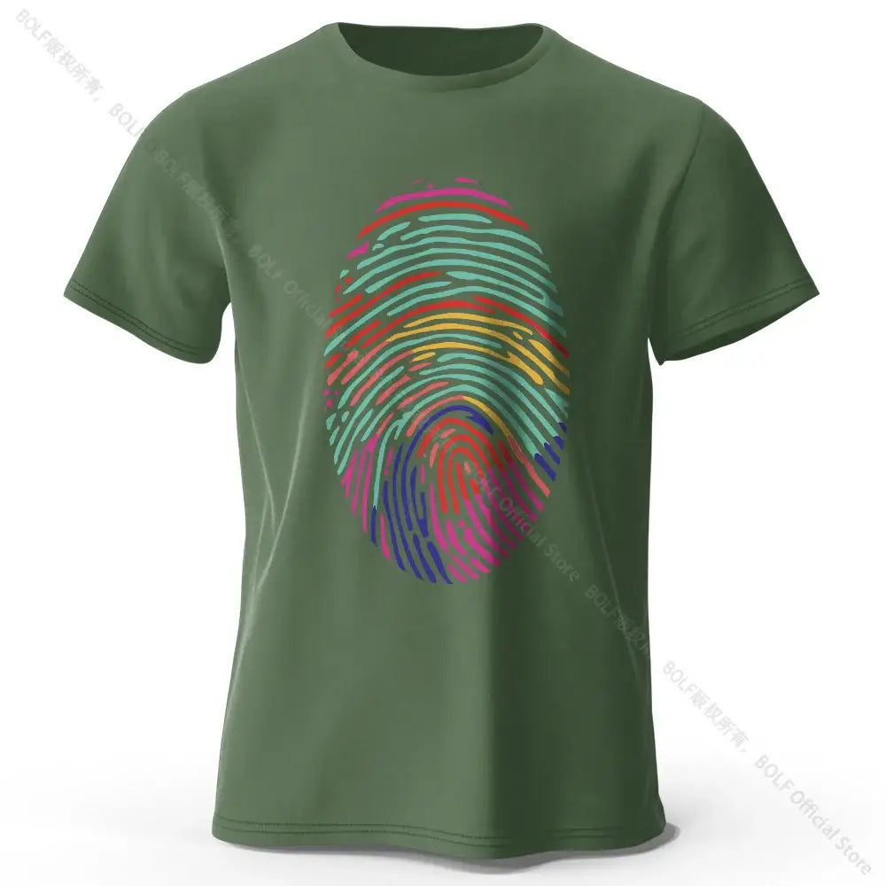 T-shirt Homme empreinte digitale