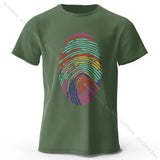 T-shirt Homme empreinte digitale