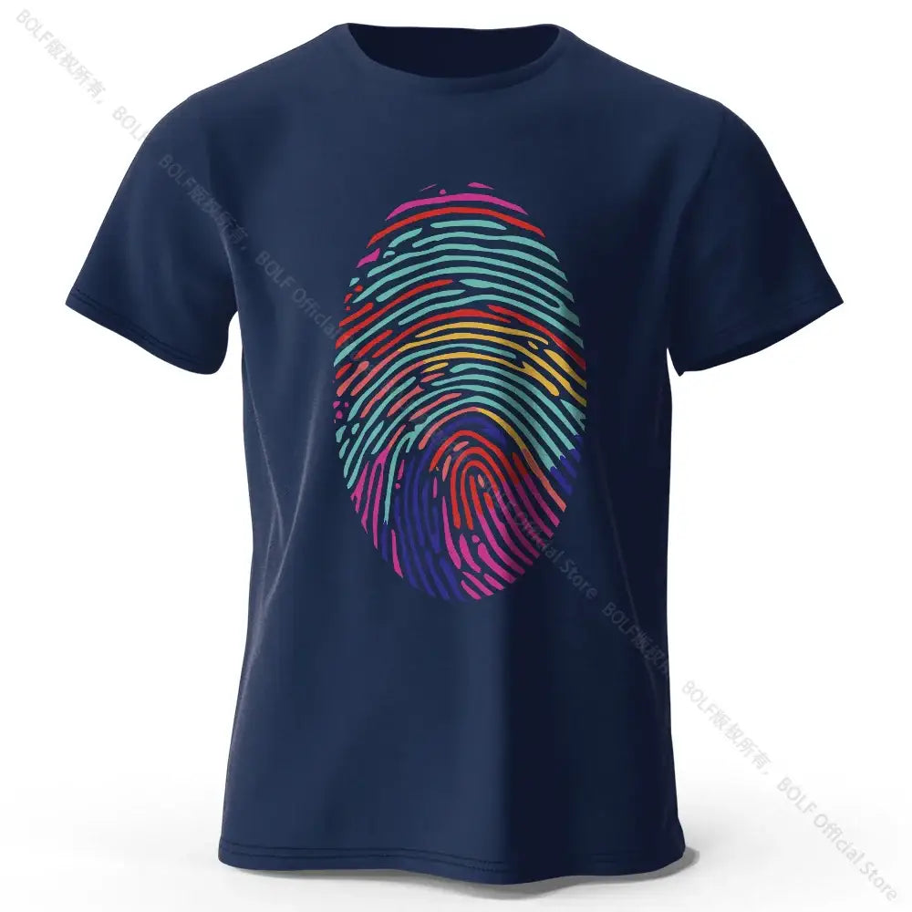 T-shirt Homme empreinte digitale