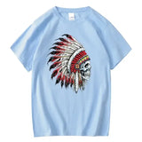 T-shirt Coton Crâne indien