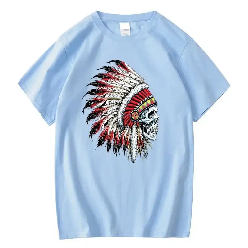T-shirt Coton Crâne indien