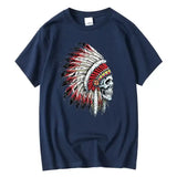 T-shirt Coton Crâne indien