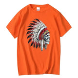 T-shirt Coton Crâne indien