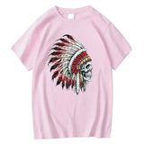 T-shirt Coton Crâne indien