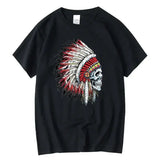 T-shirt Coton Crâne indien