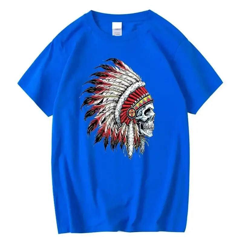 T-shirt Coton Crâne indien