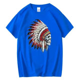 T-shirt Coton Crâne indien