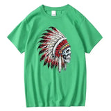 T-shirt Coton Crâne indien