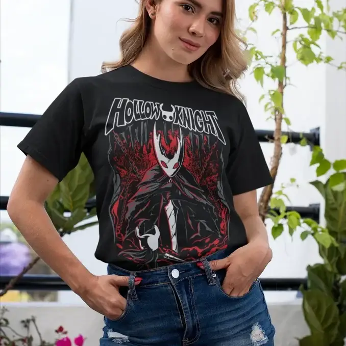 T-Shirt Jeu Video Hollow Knight